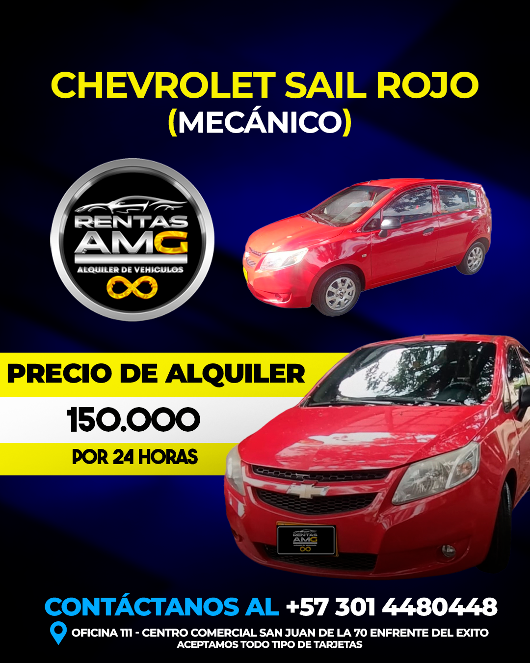 CHÉVROLET SAIL ROJO