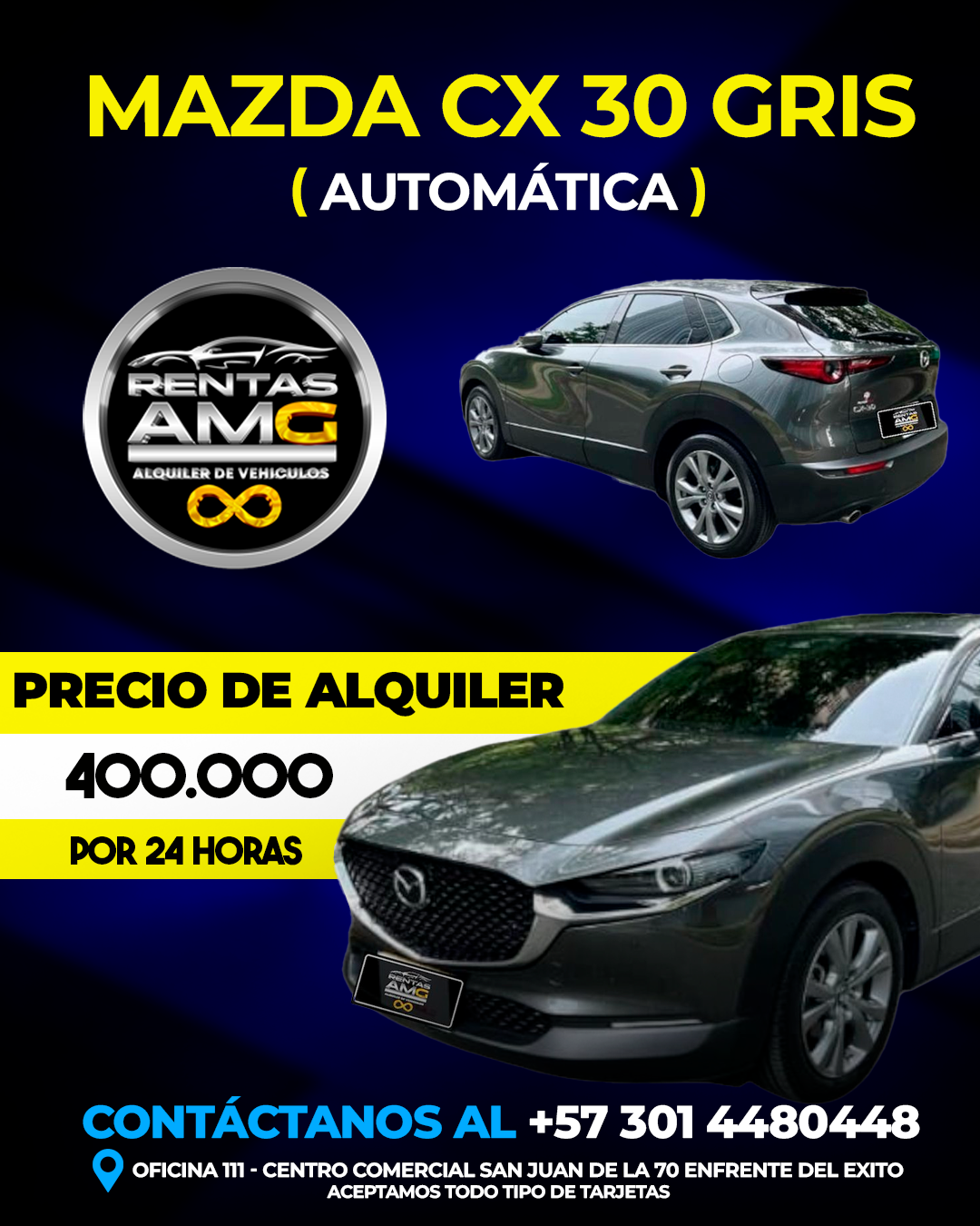 MAZDA CX 30 gris