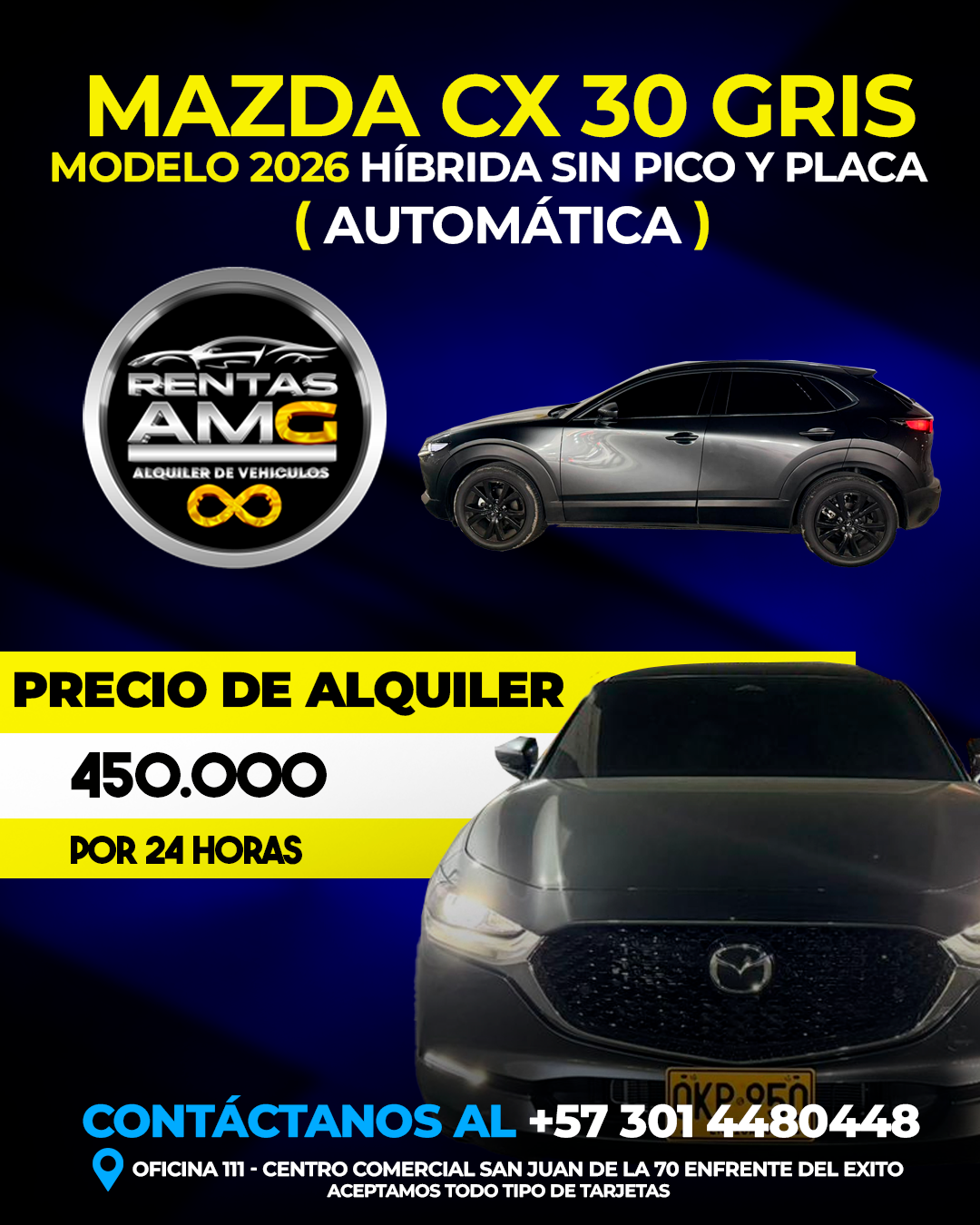 MAZDA CX 30 gris 2026